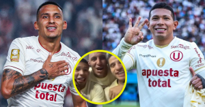¡Con cachita! Álex Valera y Edinson Flores mandaron indirecta mientras celebraban el Tricampeonato de Universitario