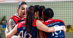 ¡Cerca a la copa! San Martín venció a Alianza Lima en la primera final de la Liga Peruana de Vóley