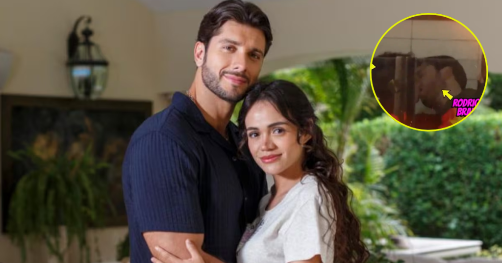 ¿Más que amigos? Captan a Mayra Goñi y Rodrigo Brand en apasionado beso